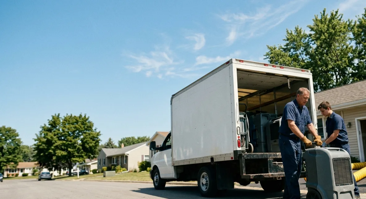 Water Damage Cleanup in Lone Tree, IA near me